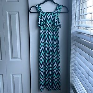 Chevron Pattern Dress